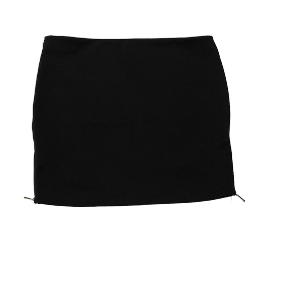Michael Kors - Mini Zipper Skirt - Size 10 Black - Picture 3 of 4